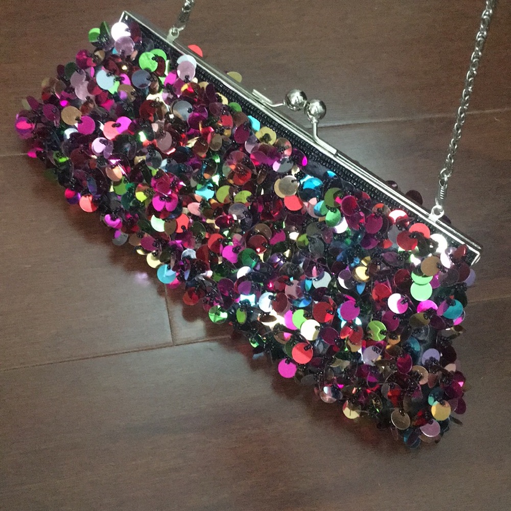Sequined Clutch